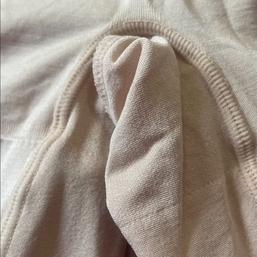 SPANX Cream High-Waist Shaping Shorts - Picture 5 of 5